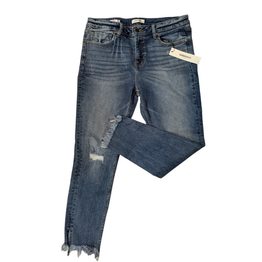NWT VIGOSS Marley Midrise Skinny  Size 33